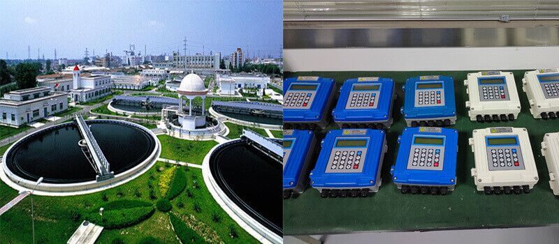外夾式超聲波流量計使用現場
