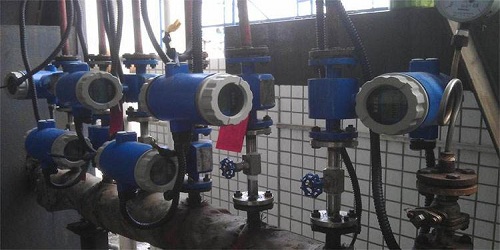 電磁流量計安裝現(xiàn)場